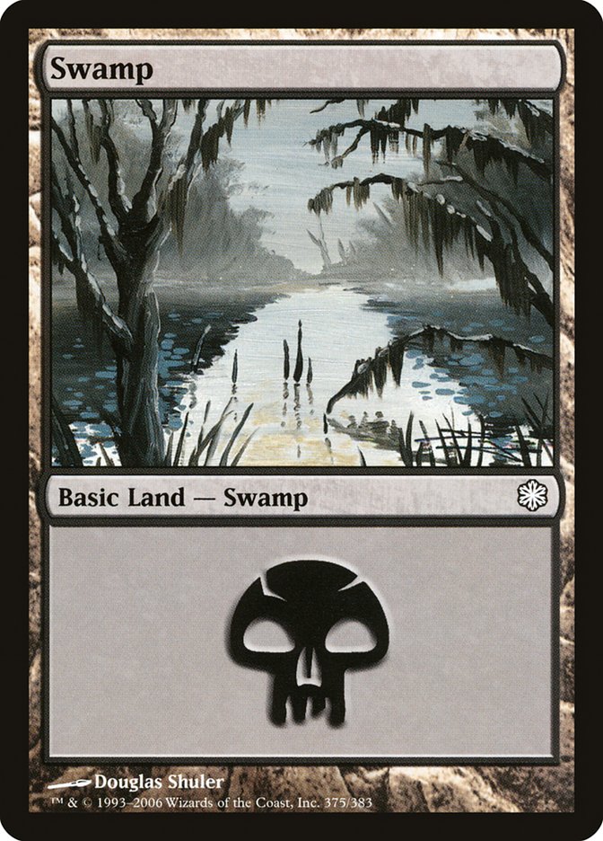 Swamp (375) [Coldsnap Theme Decks] | Black Swamp Games