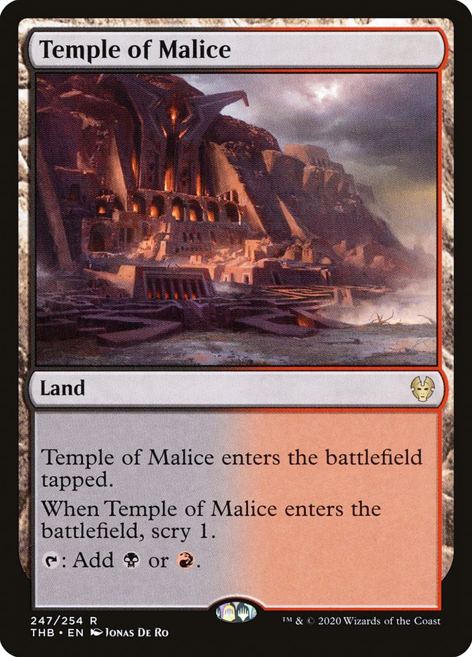 Temple of Malice [Theros Beyond Death] | Black Swamp Games