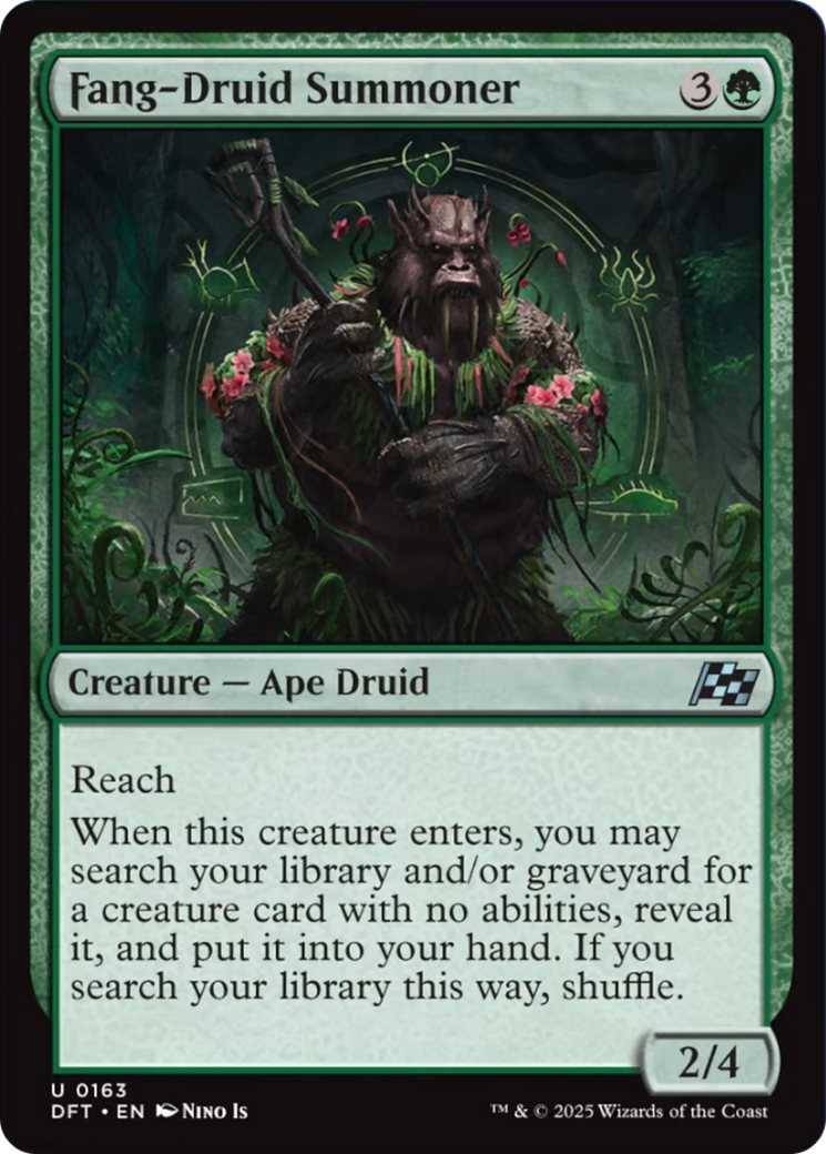 Fang-Druid Summoner [Aetherdrift] | Black Swamp Games