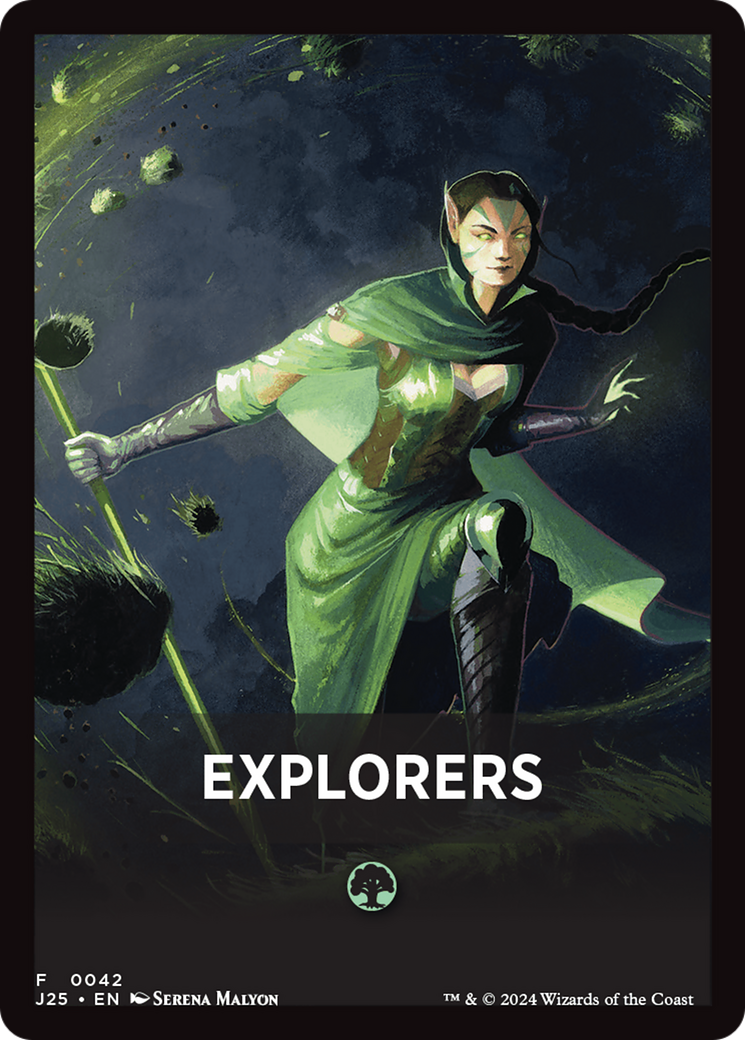Explorers Theme Card [Foundations Jumpstart Front Cards] | Black Swamp Games