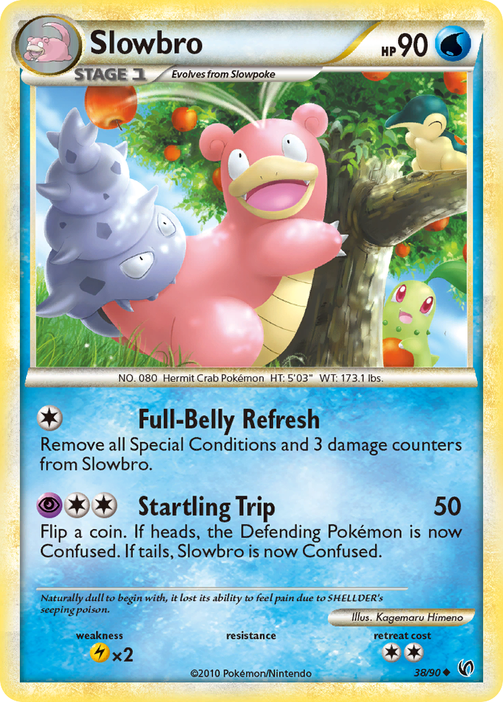 Slowbro (38/90) [HeartGold & SoulSilver: Undaunted] | Black Swamp Games