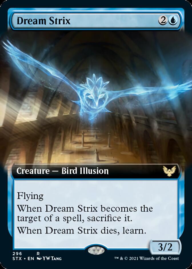 Dream Strix (Extended Art) [Strixhaven: School of Mages] | Black Swamp Games