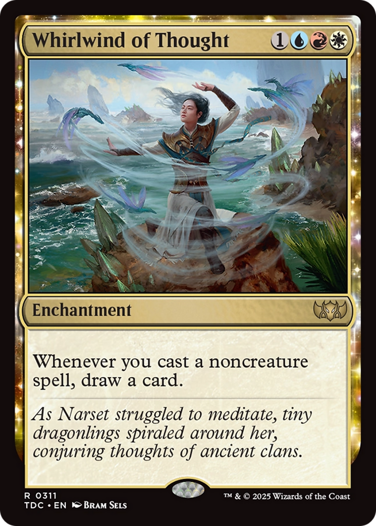 Whirlwind of Thought [Tarkir: Dragonstorm Commander] | Black Swamp Games