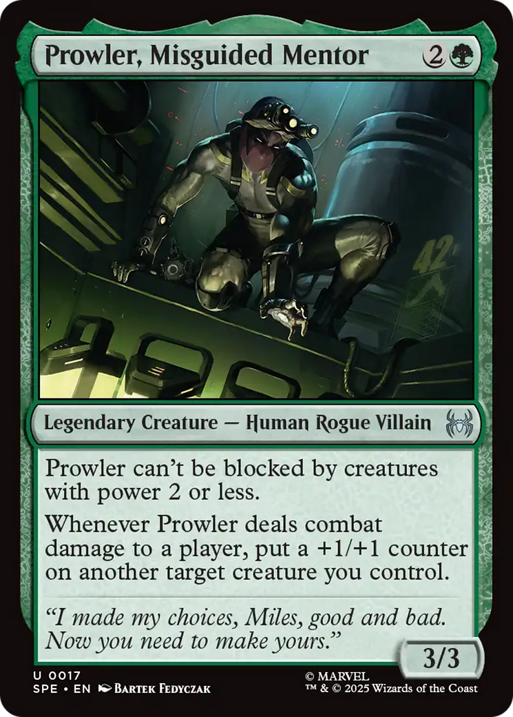 Prowler, Misguided Mentor [Marvel's Spider-Man: Eternal-Legal] | Black Swamp Games