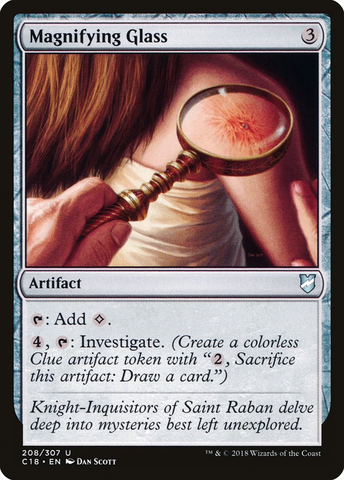 Magnifying Glass [Commander 2018] | Black Swamp Games