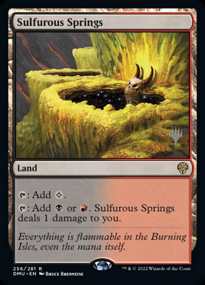 Sulfurous Springs (Promo Pack) [Dominaria United Promos] | Black Swamp Games