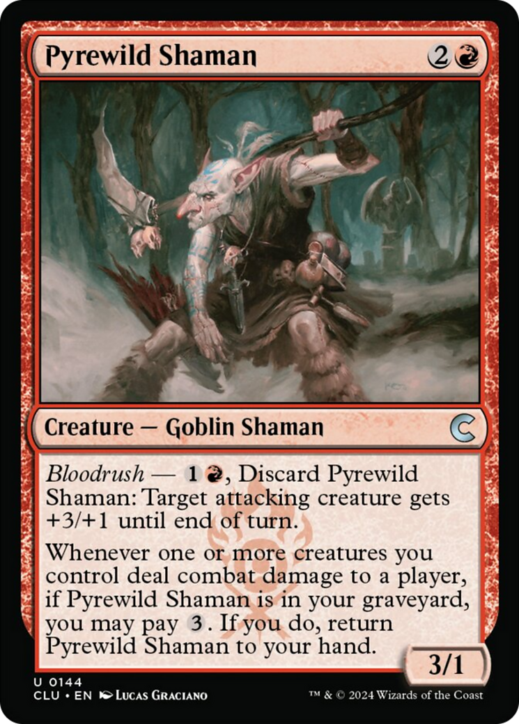 Pyrewild Shaman [Ravnica: Clue Edition] | Black Swamp Games