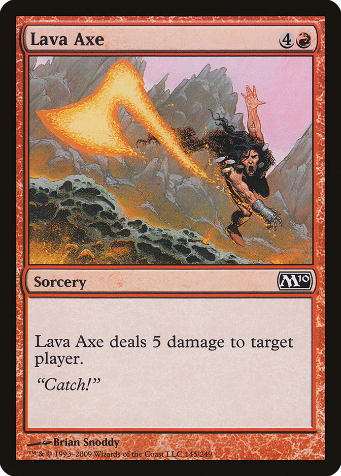 Lava Axe [Magic 2010] | Black Swamp Games