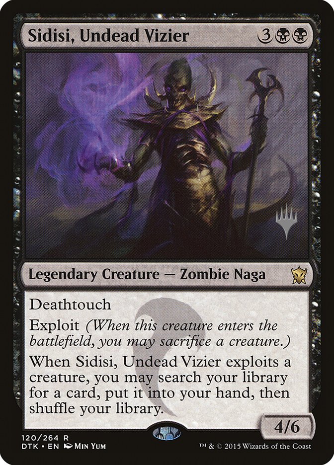 Sidisi, Undead Vizier (Promo Pack) [Dragons of Tarkir Promos] | Black Swamp Games