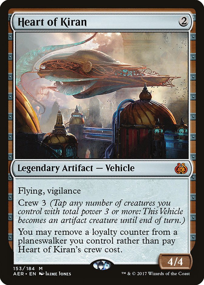 Heart of Kiran [Aether Revolt] | Black Swamp Games