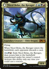 Nicol Bolas, the Ravager // Nicol Bolas, the Arisen [Core Set 2019 Prerelease Promos] | Black Swamp Games