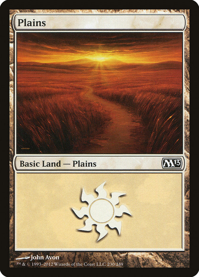 Plains (230) [Magic 2013] | Black Swamp Games
