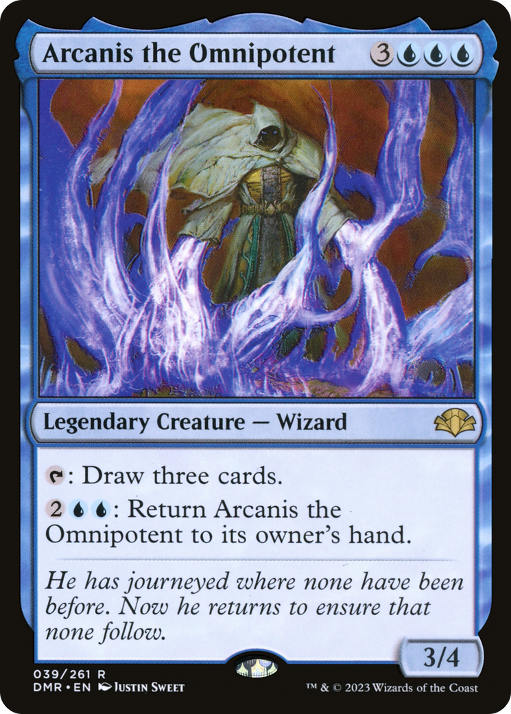 Arcanis the Omnipotent [Dominaria Remastered] | Black Swamp Games