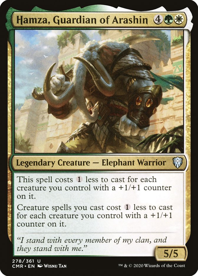 Hamza, Guardian of Arashin [Commander Legends] | Black Swamp Games