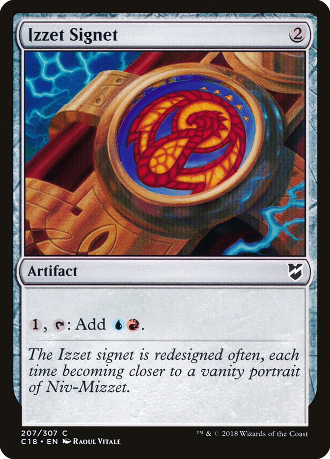 Izzet Signet [Commander 2018] | Black Swamp Games
