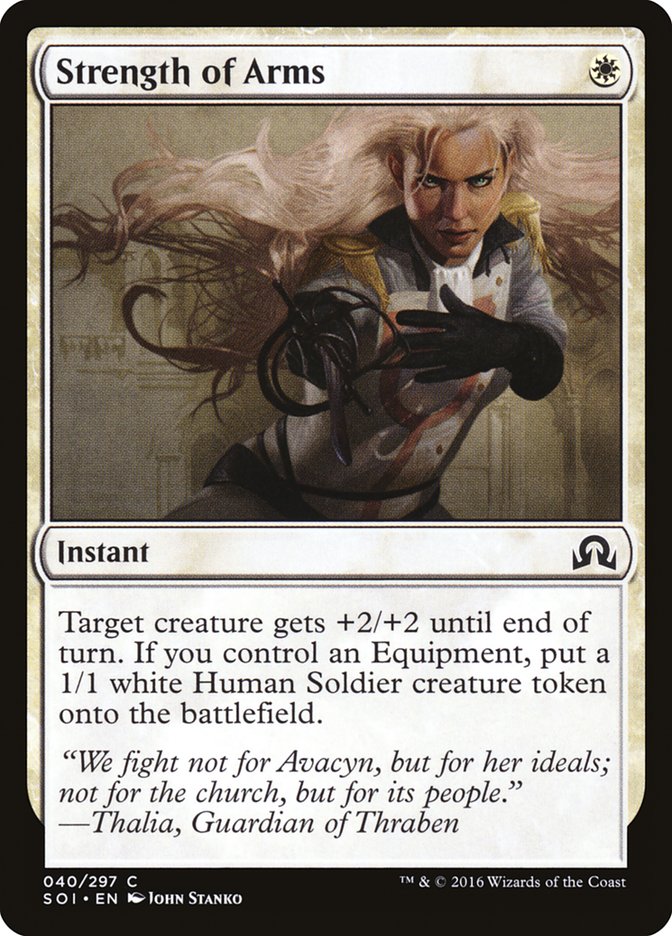 Strength of Arms [Shadows over Innistrad] | Black Swamp Games