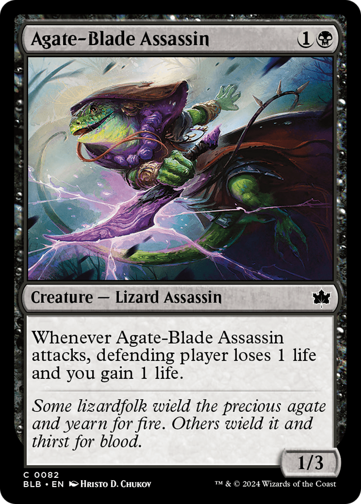 Agate-Blade Assassin [Bloomburrow] | Black Swamp Games