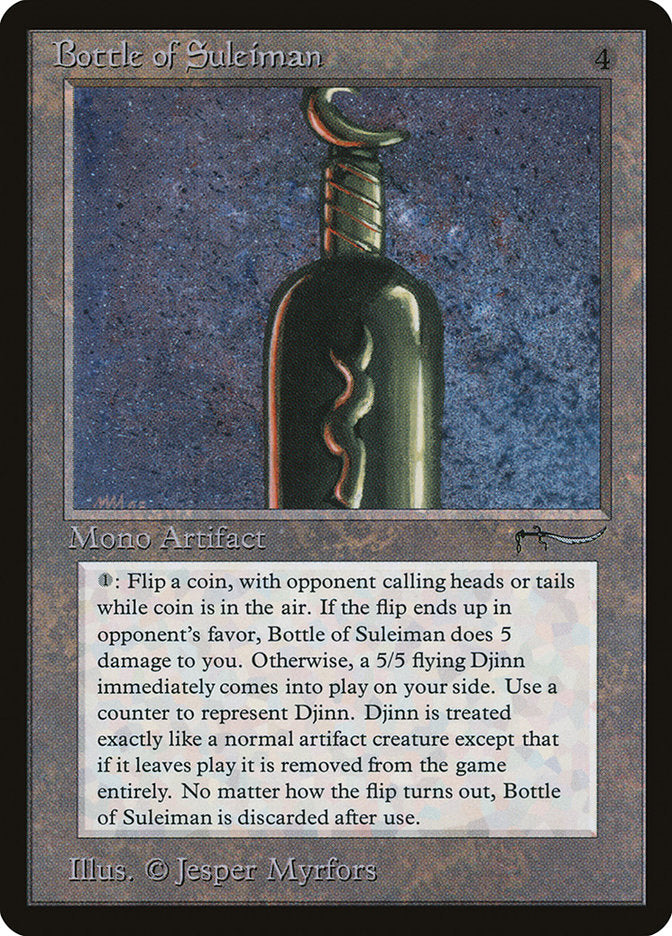 Bottle of Suleiman [Arabian Nights] | Black Swamp Games