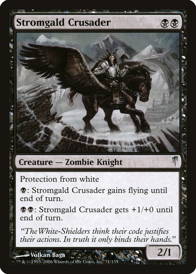 Stromgald Crusader [Coldsnap] | Black Swamp Games