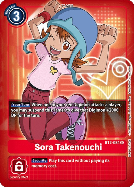 Sora Takenouchi [BT2-084] (Official Tournament Pack Vol.3) [Release Special Booster Promos] | Black Swamp Games