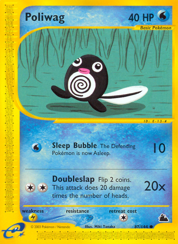 Poliwag (87/144) [Skyridge] | Black Swamp Games