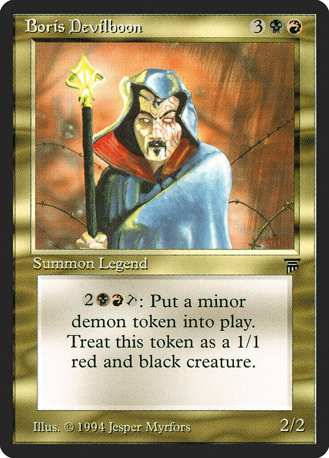 Boris Devilboon [Legends] | Black Swamp Games