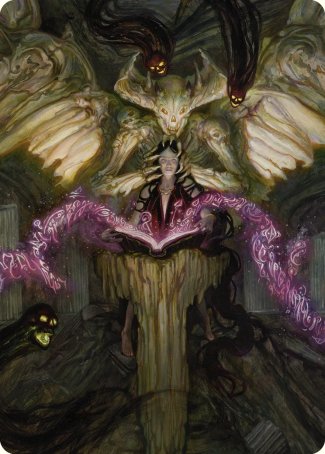 Demonic Tutor Art Card [Commander Masters Art Series] | Black Swamp Games