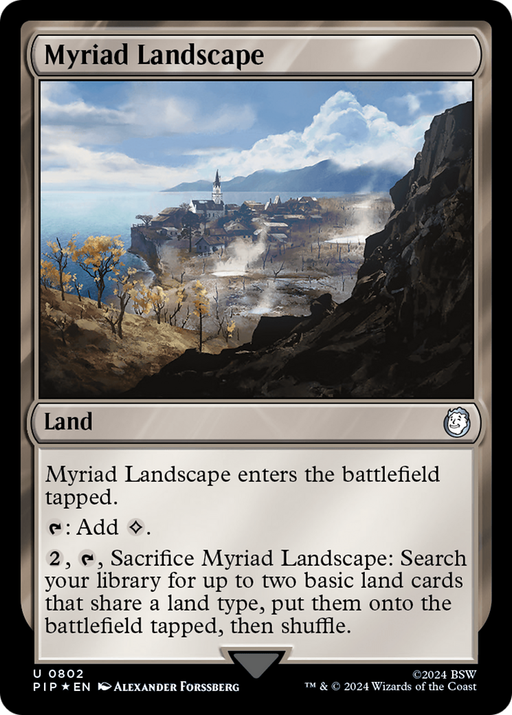 Myriad Landscape (Surge Foil) [Fallout] | Black Swamp Games