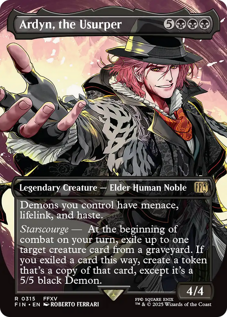 Ardyn, the Usurper (Borderless) (0315) [FINAL FANTASY] | Black Swamp Games