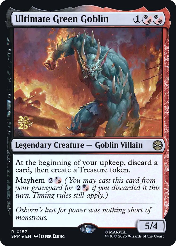 Ultimate Green Goblin [Wizards Play Network 2025] | Black Swamp Games