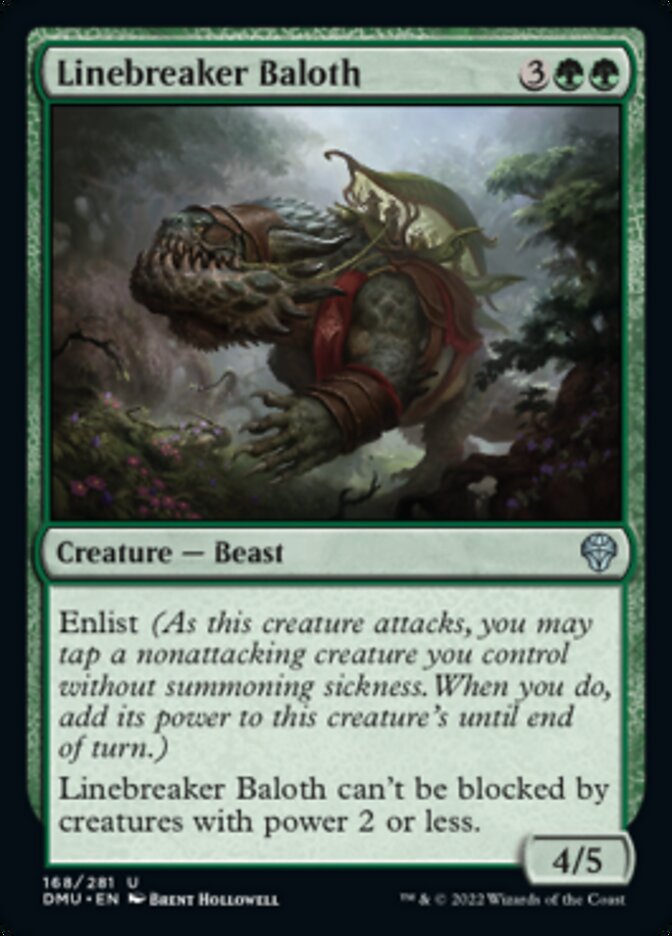 Linebreaker Baloth [Dominaria United] | Black Swamp Games