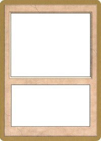 1996 World Championship Blank Card [World Championship Decks] | Black Swamp Games