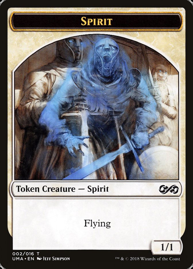 Spirit Token (002/016) [Ultimate Masters Tokens] | Black Swamp Games