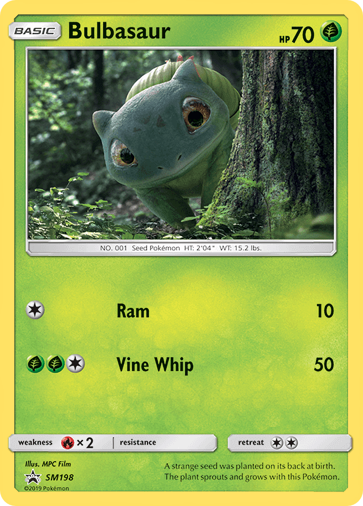 Bulbasaur (SM198) [Sun & Moon: Black Star Promos] | Black Swamp Games