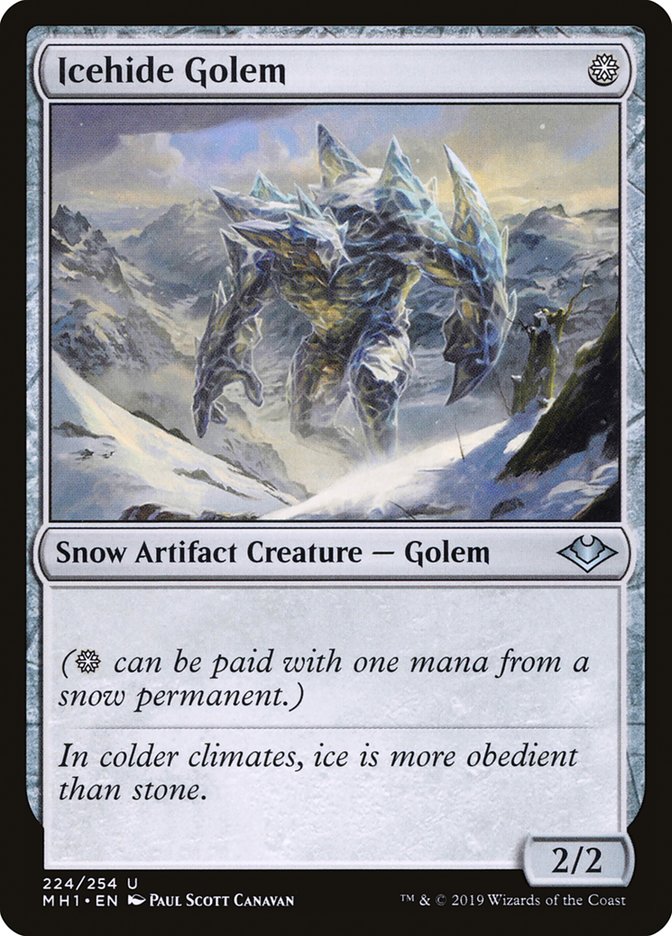 Icehide Golem [Modern Horizons] | Black Swamp Games