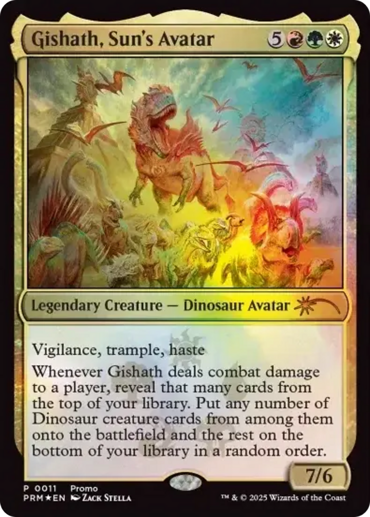 Gishath, Sun's Avatar [Media Promos] | Black Swamp Games