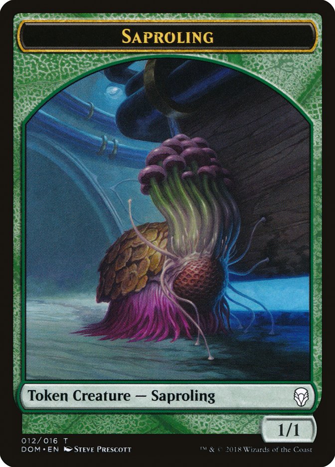 Saproling Token (012/016) [Dominaria Tokens] | Black Swamp Games