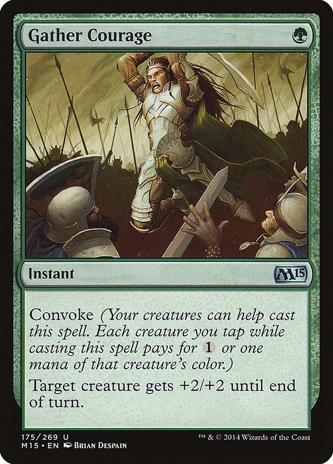 Gather Courage [Magic 2015] | Black Swamp Games