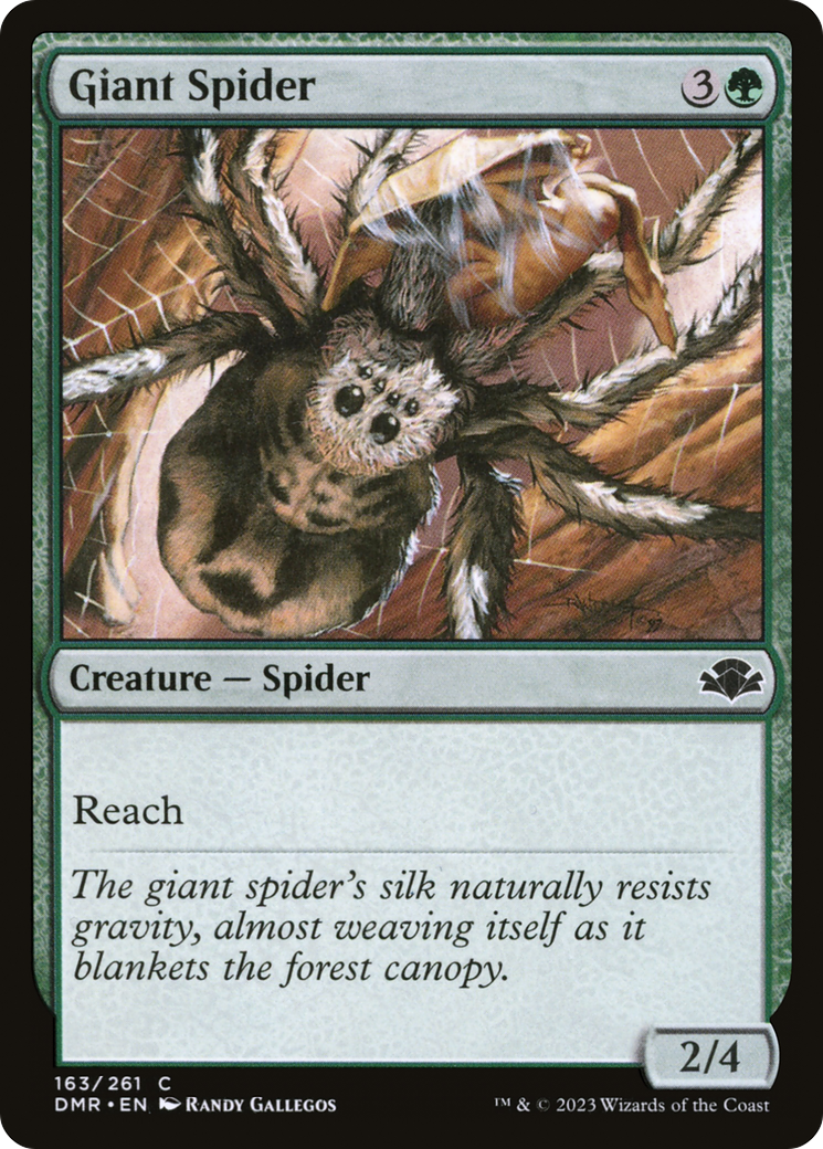 Giant Spider [Dominaria Remastered] | Black Swamp Games