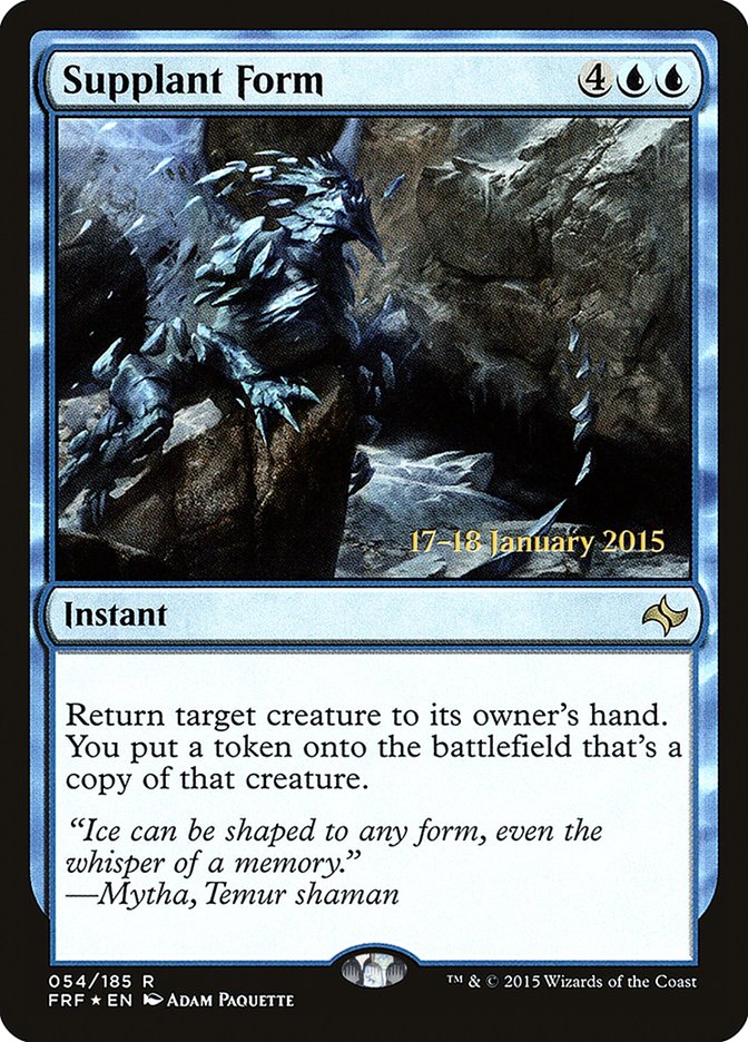 Supplant Form [Fate Reforged Prerelease Promos] | Black Swamp Games