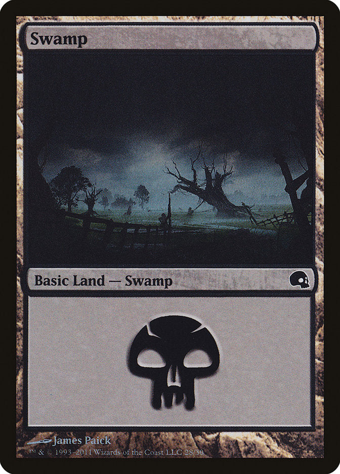 Swamp (28) [Premium Deck Series: Graveborn] | Black Swamp Games