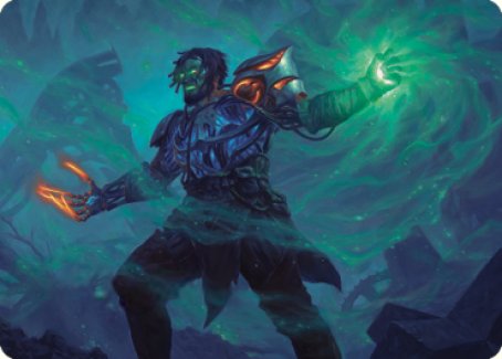Mishra, Claimed by Gix Art Card [The Brothers' War Art Series] | Black Swamp Games