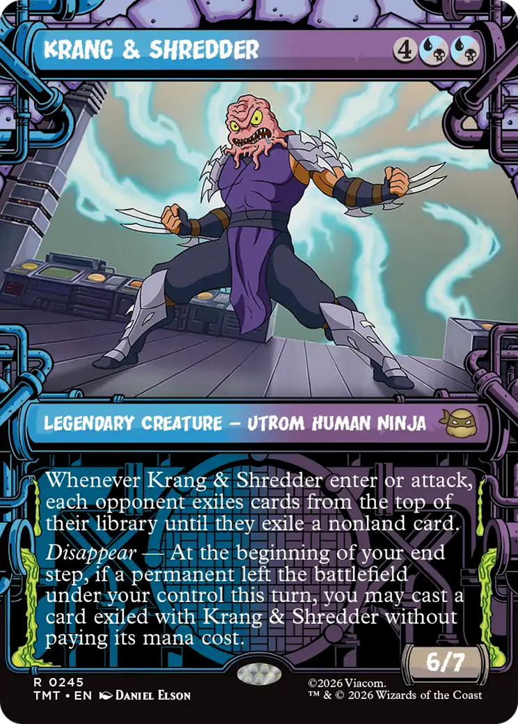 Krang & Shredder (Showcase) [Teenage Mutant Ninja Turtles] | Black Swamp Games