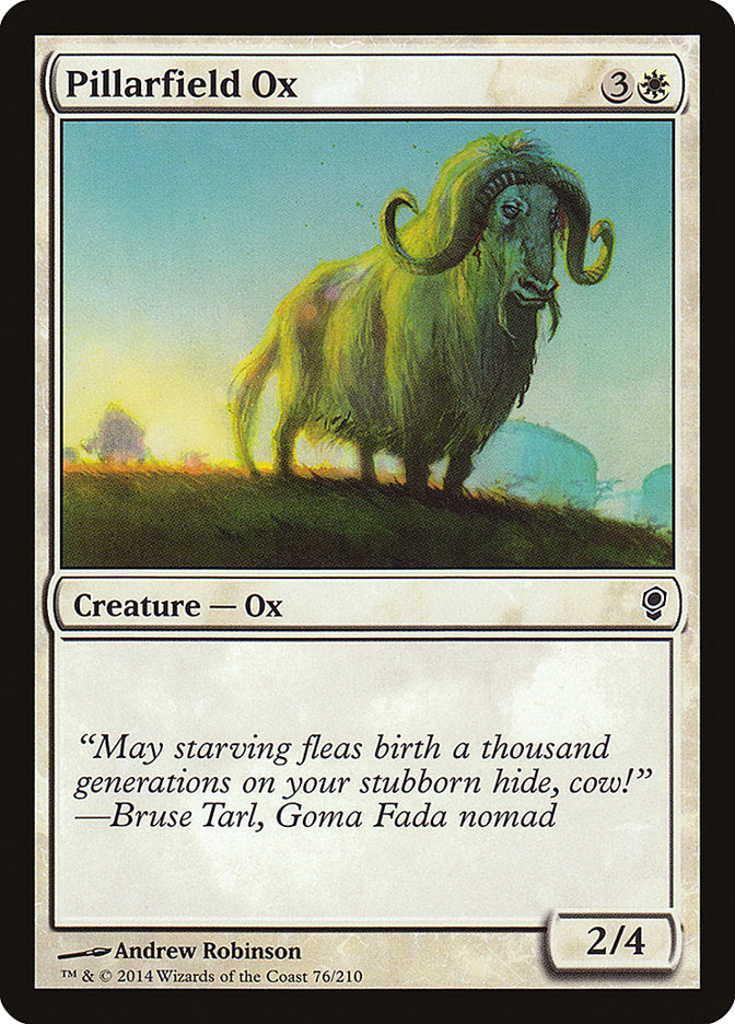 Pillarfield Ox [Conspiracy] | Black Swamp Games