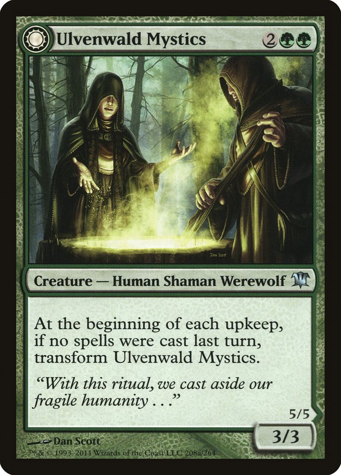 Ulvenwald Mystics // Ulvenwald Primordials [Innistrad] | Black Swamp Games