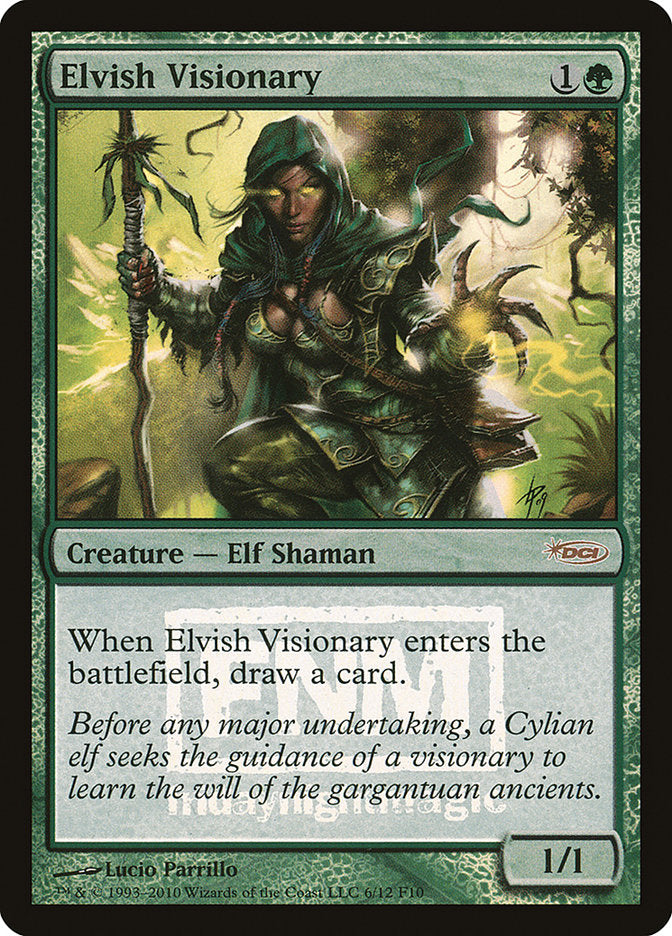 Elvish Visionary [Friday Night Magic 2010] | Black Swamp Games