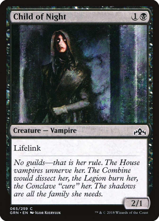 Child of Night [Guilds of Ravnica] | Black Swamp Games