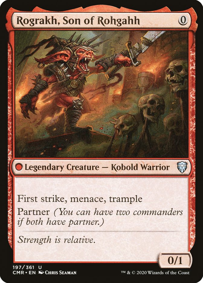 Rograkh, Son of Rohgahh [Commander Legends] | Black Swamp Games
