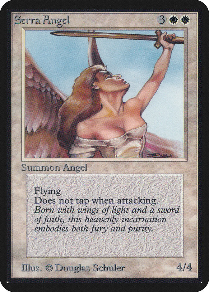 Serra Angel [Alpha Edition] | Black Swamp Games