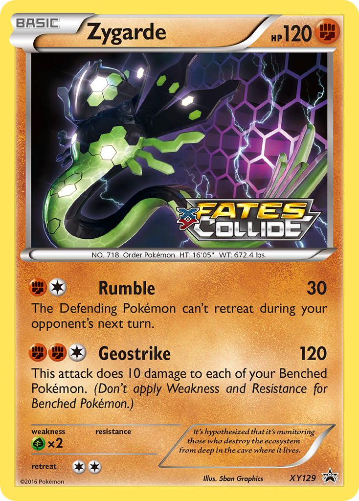 Zygarde (XY129) [XY: Black Star Promos] | Black Swamp Games